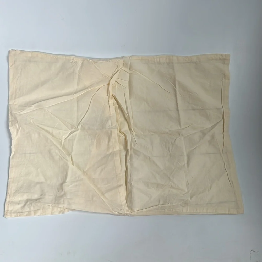 SINGLE Hearth & Hand Full/Queen Cream with black stripes Cotton Pillow Sham